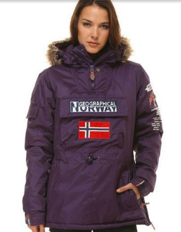 confirmar Aplicar Salir Chaqueta Norway chica - Geographical Norway España ®